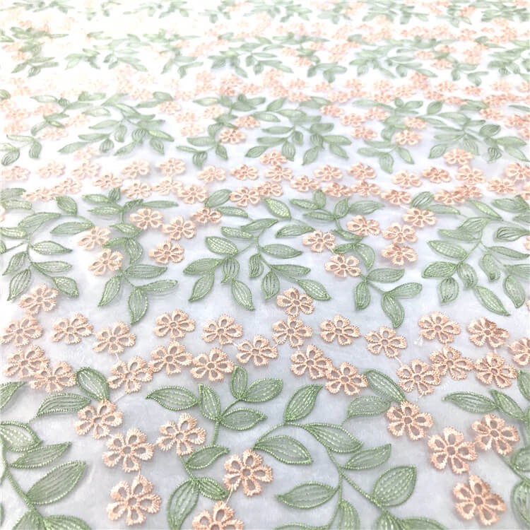 Embroidered Fabric Dress Women's Polyester for Women's Wear Wholesale 3